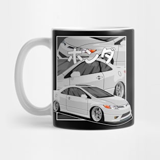 Honda Civic Si Japanese Comics Mug